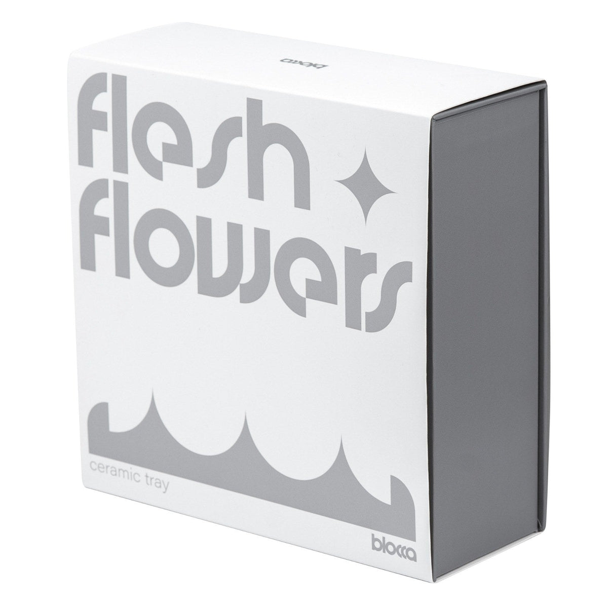 Flesh and Flowers Ceramic Tray by Blocca — closed packaging